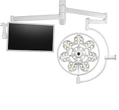 Хирургический светильник операционный Эмалед 500/Х с консолью для монитора