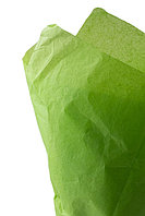 Бумага "тишью", цвет зеленый лайм. Тыныш қағаз, лшемі 50*70см., әк жасыл түст