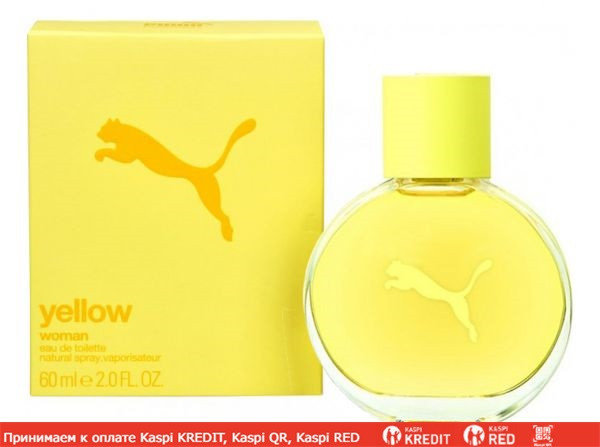 Купить Puma Yellow Woman туалетная вода объем 60 мл тестер (ОРИГИНАЛ): цена  от в Казахстане — магазин ПШик
