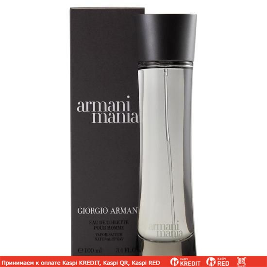 Giorgio Armani Mania Pour Homme парфюмированная вода винтаж объем 100 мл  (ОРИГИНАЛ) (id 86771042)