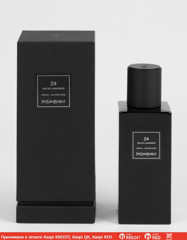 Купить Yves Saint Laurent 24 Rue De L'Universite парфюмированная вода объем  125 мл (ОРИГИНАЛ): цена от в Казахстане — магазин ПШик