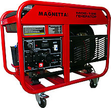 Magnetta, MDE-12E, Дизельный генератор 10 кВт, 220 В, двухцилиндровый двигатель 954 (ДОСТАВКА ПО РК БЕСПЛАТНО)