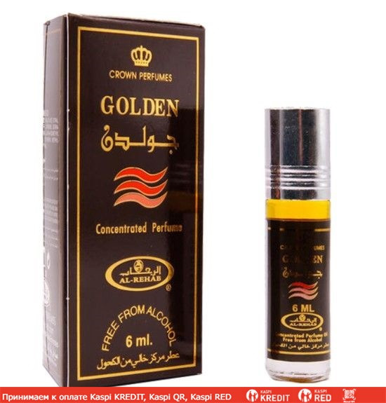Al-Rehab Golden масляные духи объем 6 мл (ОРИГИНАЛ)