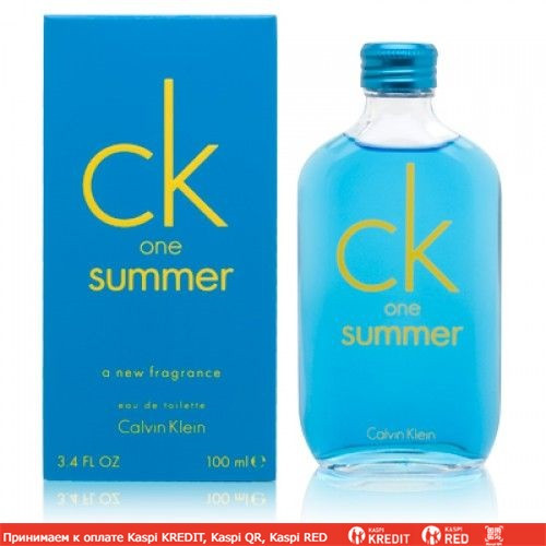 Calvin Klein CK One Summer 2008 туалетная вода объем 100 мл тестер  (ОРИГИНАЛ) (id 86684391)