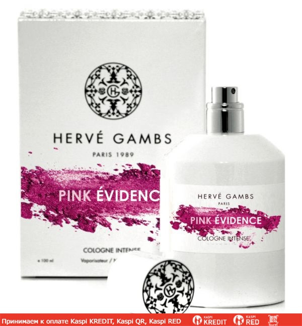 Herve Gambs Paris Pink Evidence одеколон объем 100 мл тестер (ОРИГИНАЛ)