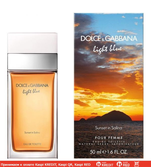 Dolce & Gabbana Light Blue Sunset in Salina туалетная вода объем 50 мл тестер (ОРИГИНАЛ)