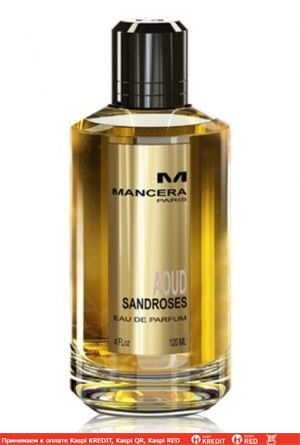 Mancera Aoud Sandroses парфюмированная вода объем 120 мл тестер (ОРИГИНАЛ)