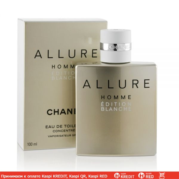 Chanel Allure Homme Edition Blanche туалетная вода объем 100 мл Тестер (ОРИГИНАЛ)
