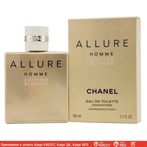 Chanel Allure Homme Edition Blanche Concentree туалетная вода объем 50 мл тестер (ОРИГИНАЛ)