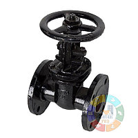 Задвижка чугунная 30ч6бр Ду 100 Ру 10 (Пр-во Китай) (ГОСТ России)