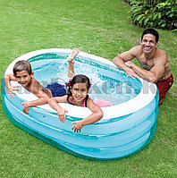 Овальный надувной бассейн Intex 57482NP (163 x 109 x 46 см)