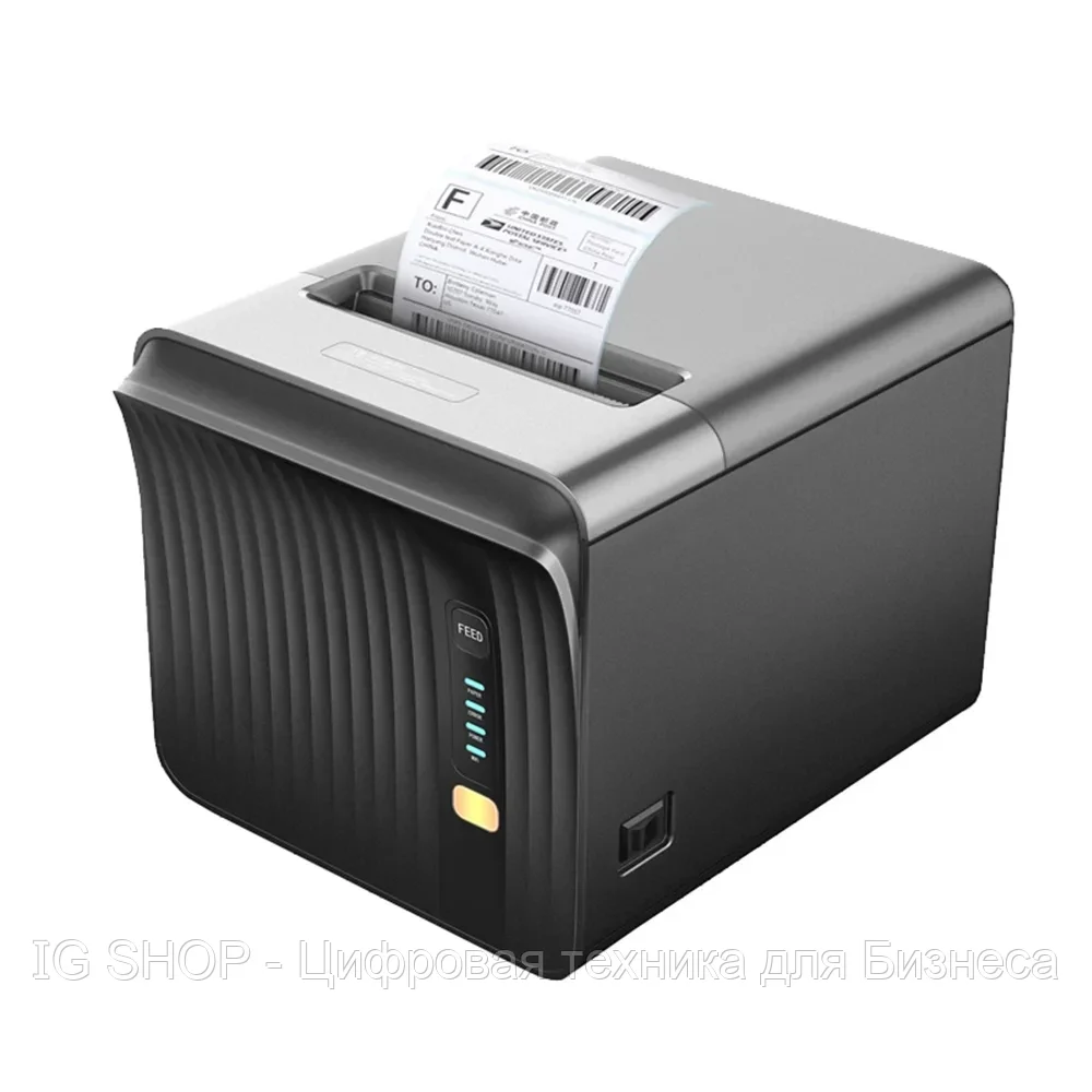 Принтер чеков Mulex P80A (USB, LAN,RS232, Black)