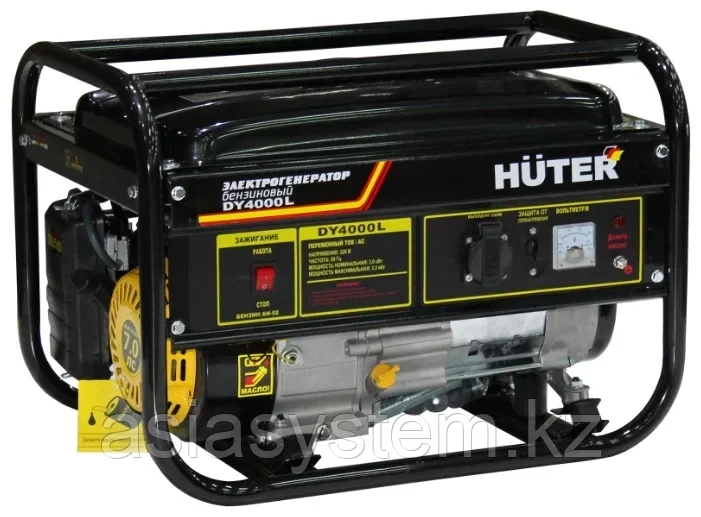 Бензиновый генератор HUTER DY6500L 64/1/6