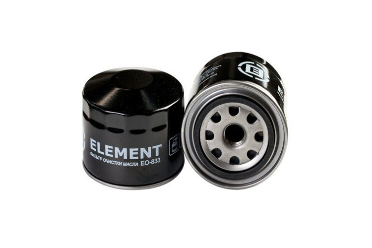Фильтр масляный ELEMENT EO833 (PH5822, SM101) ВАЗ низкий