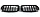 Решетка радиатора на BMW 7-серия (G11/G12) 2015-19 тюнинг ноздри дизайн M (Черный цвет), фото 2