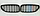 Решетка радиатора на BMW 6-серия (F06/F13/F12) 2011-18 тюнинг ноздри дизайн M6 (Черный цвет+ M Color), фото 2