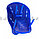 Лопатки гребные для плавания синие (ласты для рук) S, фото 6