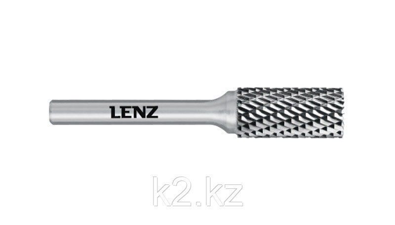 Борфрезы Lenz, форма В (цилиндр с торцовыми зубьями), двойная насечка - фото 1 - id-p100519425