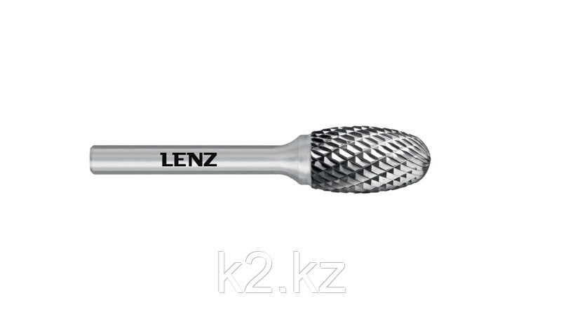 Борфрезы Lenz, форма E (овал), двойная насечка