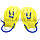 Лопатки гребные для плавания желтые (ласты для рук) S, фото 6
