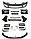 Комплект обвеса на BMW 5-Серия (G30) 2017-20 в дизайн M-PERFOMANCE, фото 2