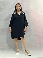 Женское платье Salkim / Размер: EUR 42-48. Цвет: Черный. Состав: Хлопок.