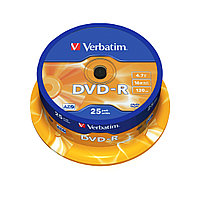 Диск DVD-R Verbatim (43522) 4.7GB 25штук