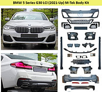 BMW 5-Series (G30) LCI 2020-ға арналған шанақ жинағы -қазіргі уақытта M-TECH дизайны бойынша