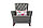 Кресло Сиеста, серый (Визион), фото 3