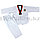 Форма для тхэквондо добок World Taekwondo белая с красно-черным воротником 110, фото 8