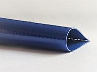 Ткань ПВХ GRÜNWELT 900гр синяя глянец + ЛАК 3х50м