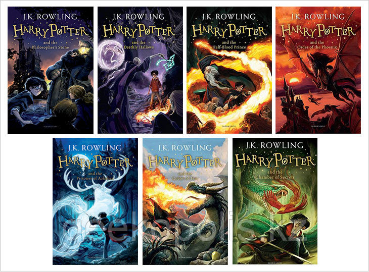 Harry Potter Box Set, Комплект из семи книг "Гарри Поттер" на английском языке