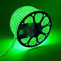 Лента светодиодная 220В, SMD5050, 60 LED/м, зеленый, 13х8мм, IP67 NEON-NIGHT