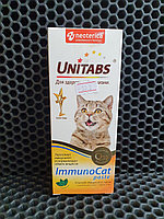 Unitabs ImmunoCats, паста для кошек для укрепления иммунитета и нормализации обмена веществ, 120 мл