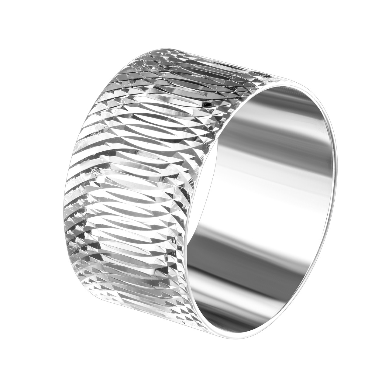 Серебряное кольцо TEOSA 10129-2344-00 покрыто  родием