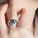 Серебряное кольцо Delta с211120 покрыто  родием, фото 4