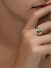 Серебряное кольцо TEOSA 10129-2313-00 покрыто  родием, фото 8