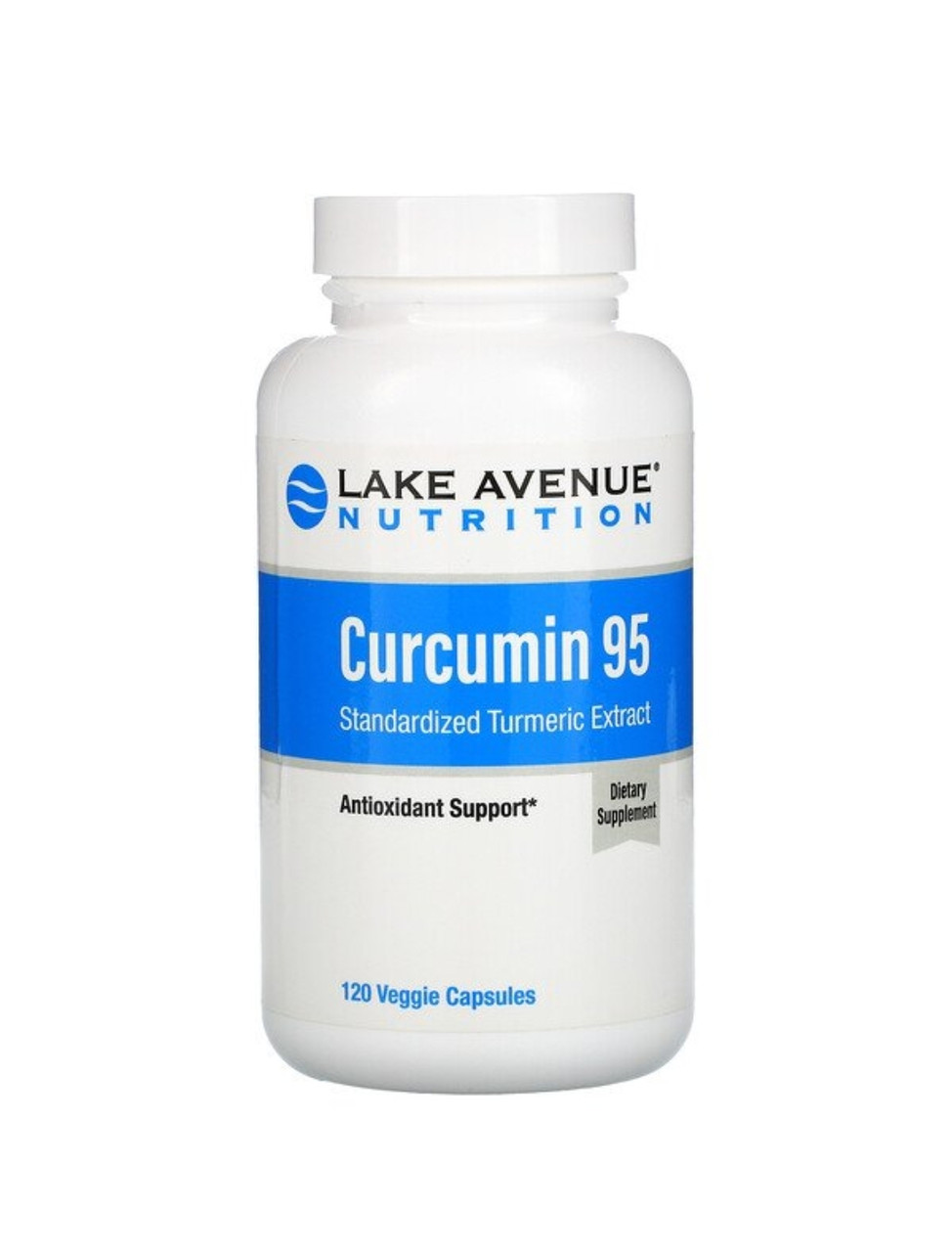 Lake Avenue Nutrition куркумин 95, 500 мг, 120 растительных капсул - фото 1 - id-p100537079