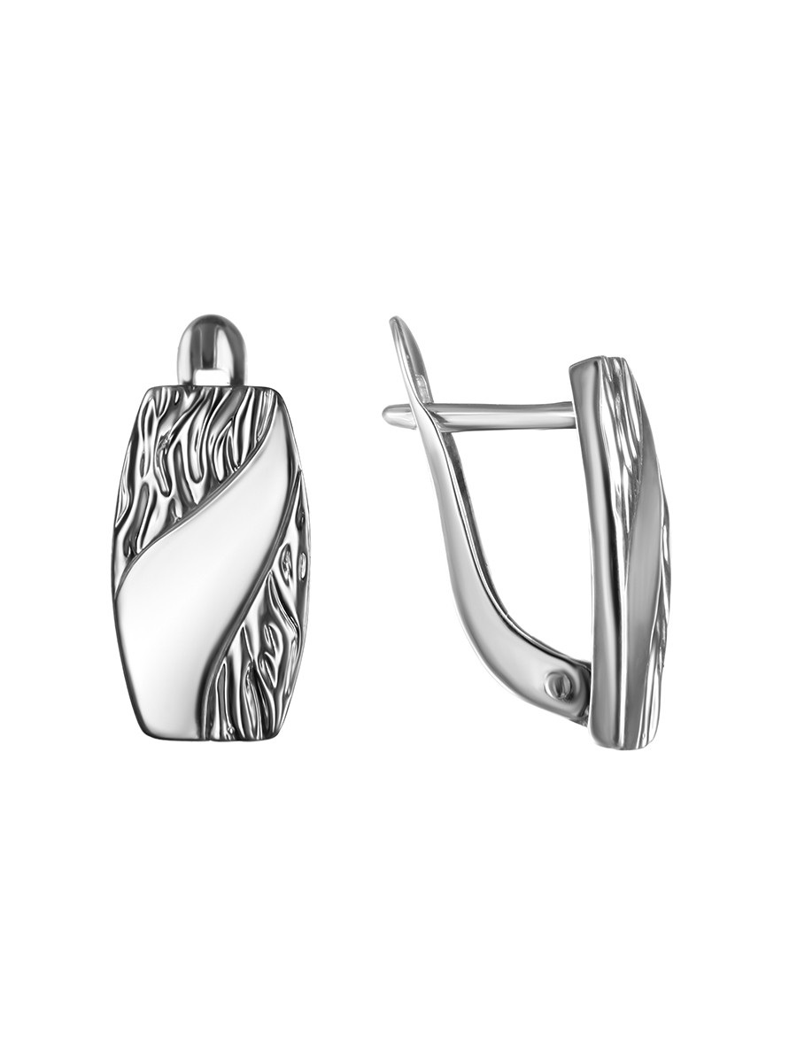 С600-1713 Серьги TEOSA С600-1713 покрыто родием,с английским замком