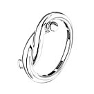 Кольцо из серебра TEOSA 10129-2053-00 покрыто  родием, фото 4