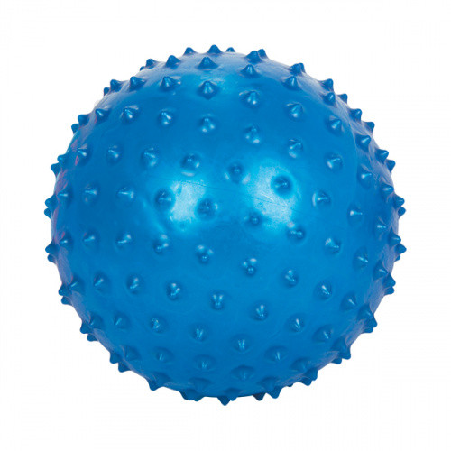 М-130 Мяч для занятий лечебной физкультурой (масссажный, 30 см., голубой) без насоса - фото 1 - id-p100539663