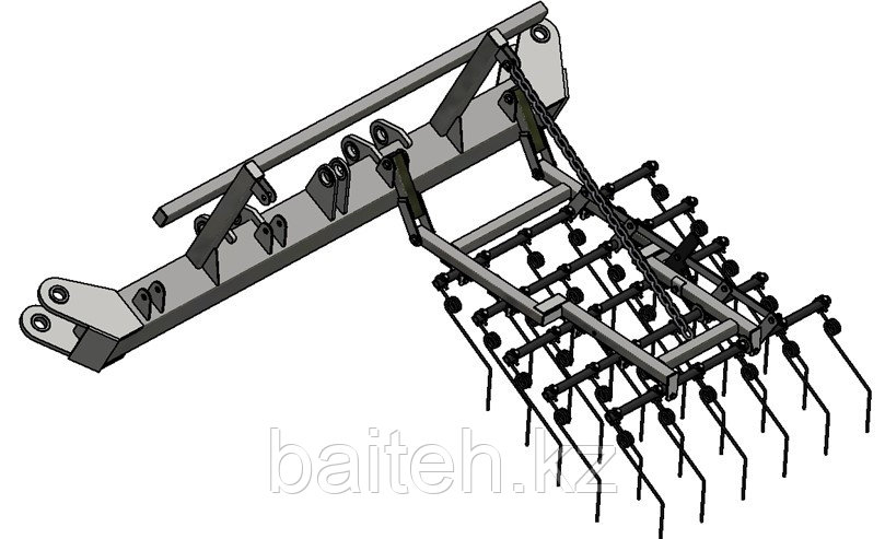 Борона штригельная прицепная гидрофицированная БШПГ-16 - фото 3 - id-p100539182