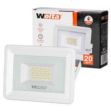 Светодиодный прожектор 50 Вт LED WFL-50W/06W белый 5500K  SMD IP 65 4250 Лм Wolta