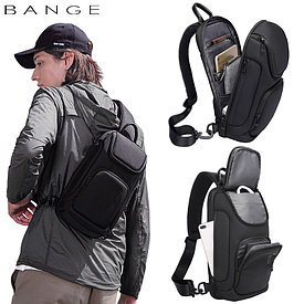 Кросс-боди сумка слинг мини-рюкзак Bange BG-7565 (черная)