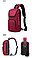 Кросс-боди сумка слинг мини-рюкзак Bange BG-7565 (красная), фото 4
