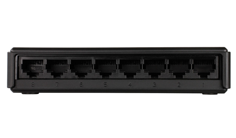 Коммутатор D-Link DES-1008A/E, 8-port 10/100Mbps - фото 3 - id-p100540504