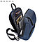 Кросс-боди сумка слинг мини-рюкзак Bange BG-7565 (синяя), фото 7