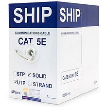 Кабель сетевой, SHIP, D135-P, Cat.5e, UTP, 4x2x1/0.51мм