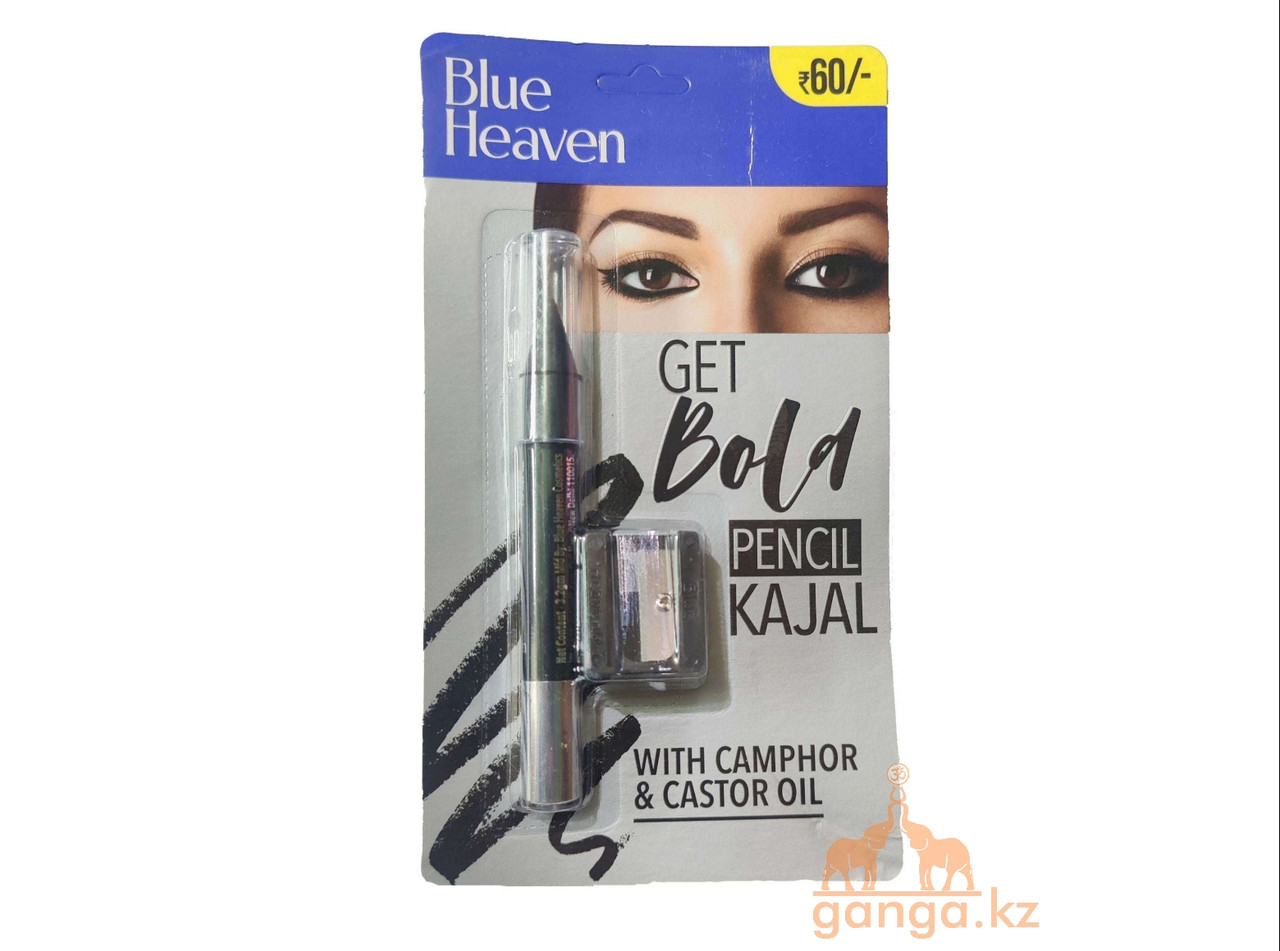 Сурьма (Каджал) подводка для глаз (Kajal Xpression BLUE HEAVEN), 3.2 гр (с точилкой)