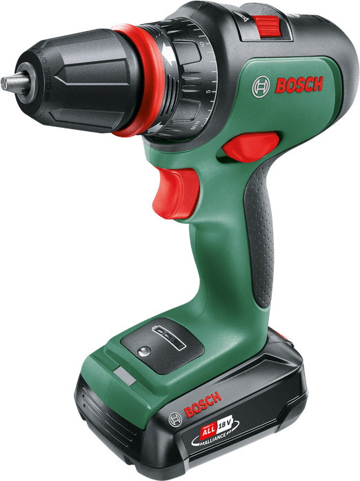 Дрель-шуруповерт аккумуляторная Bosch AdvancedDrill 18 06039B5006, 18 В Li-ion 2.5 Ач